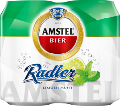 Amstel Radler Limoen Munt 4 pack